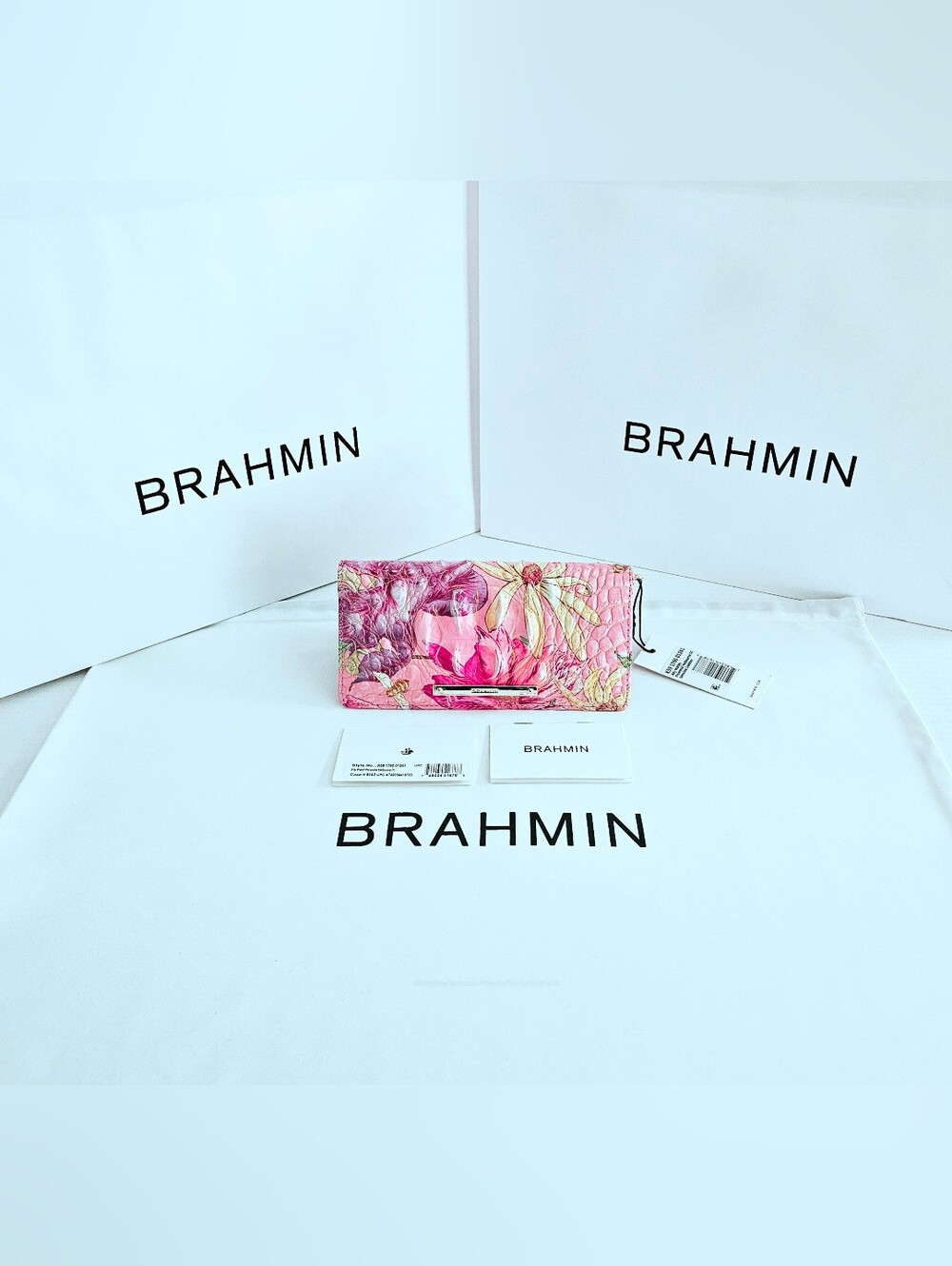 NWT Brahmin PERENNIAL Shayna w/Ady Wallet - Picture 11 of 15